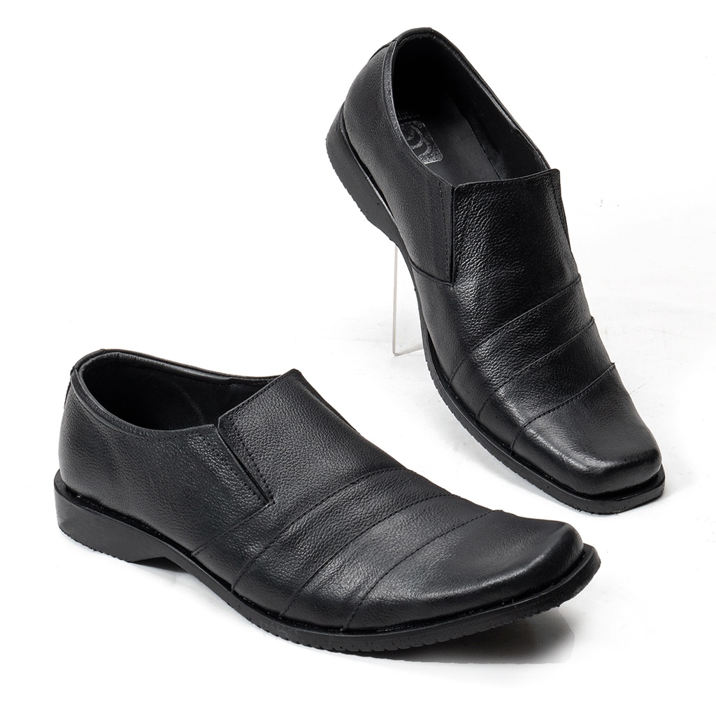 Sepatu Pria pantofel Kulit asli  507