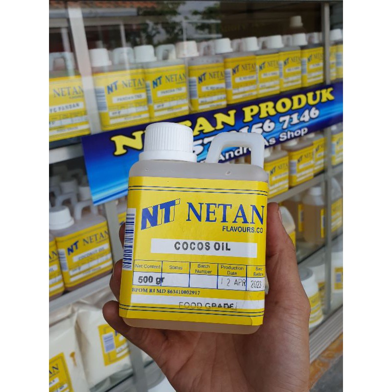 

NETAN COCOS OIL 500gram ( VANILI )