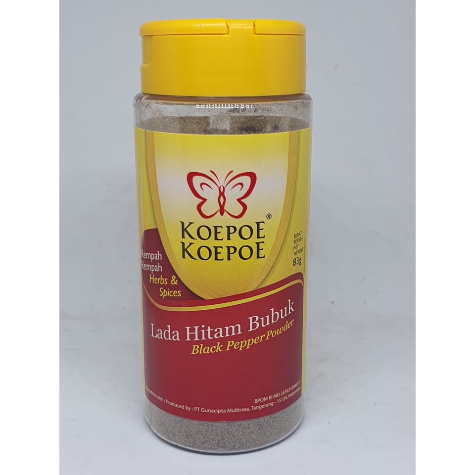 

Koepoe Koepoe - Lada Hitam Bubuk [83g]