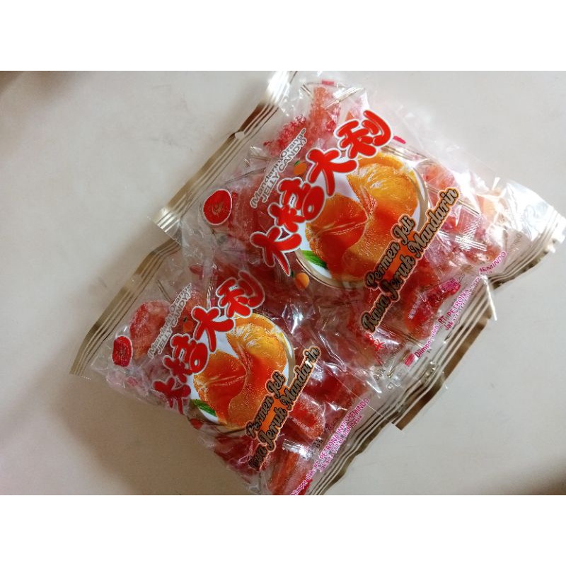 

EDISI IMLEK PERMEN JELLY JERUK MANDARIN 500 GRAM/MAKANAN RINGAN/PERMEN JERUK