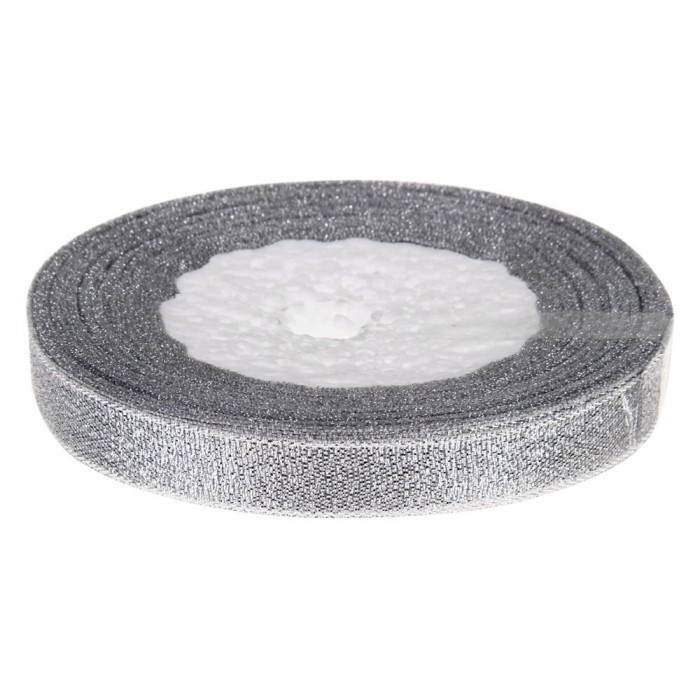 

Pita gliter silver 1/4 inch 0.635 cm