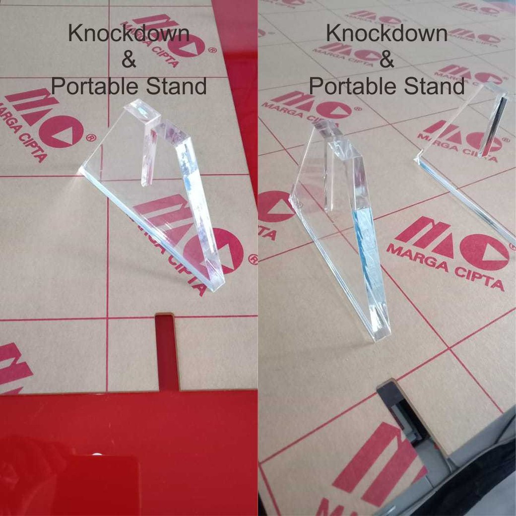 SEKAT AKRILIK LEBAR 80CM X TINGGI 75CM