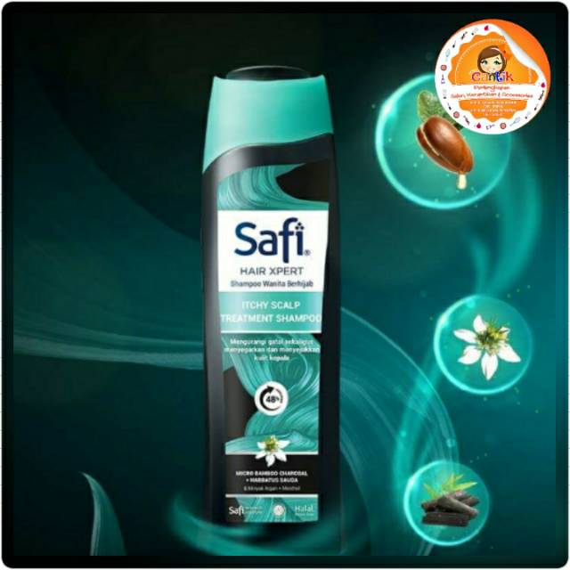 Safi Hair Xpert Itchy Scalp Treatment Shampoo Anti Ketombe