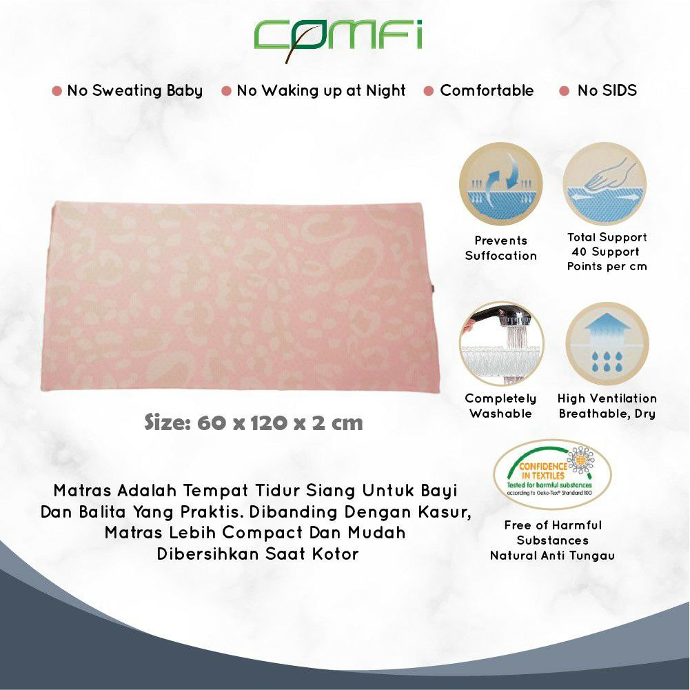 Comfi Breathing Mattress 60 x 120cm Matras Tidur Bayi