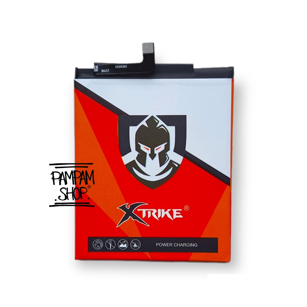 Baterai XTRIKE Double Power Original XiaoMi BN37 Redmi 6 6A Batre Batrai Battery Ori HP BN 37