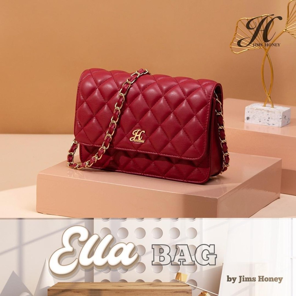 Jims Honey Ella Bag Tas Selempang Wanita Murah Import Sling Cewek Casual Fashion Korea Jimshoney JH