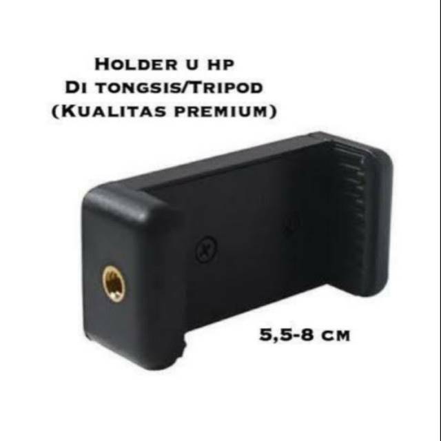 Holder Go Pro Holder U Hp Buat Tongsis Tripod