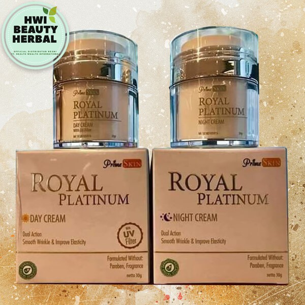 Primeskin Royal Platinum Day & Night Cream HWI ori