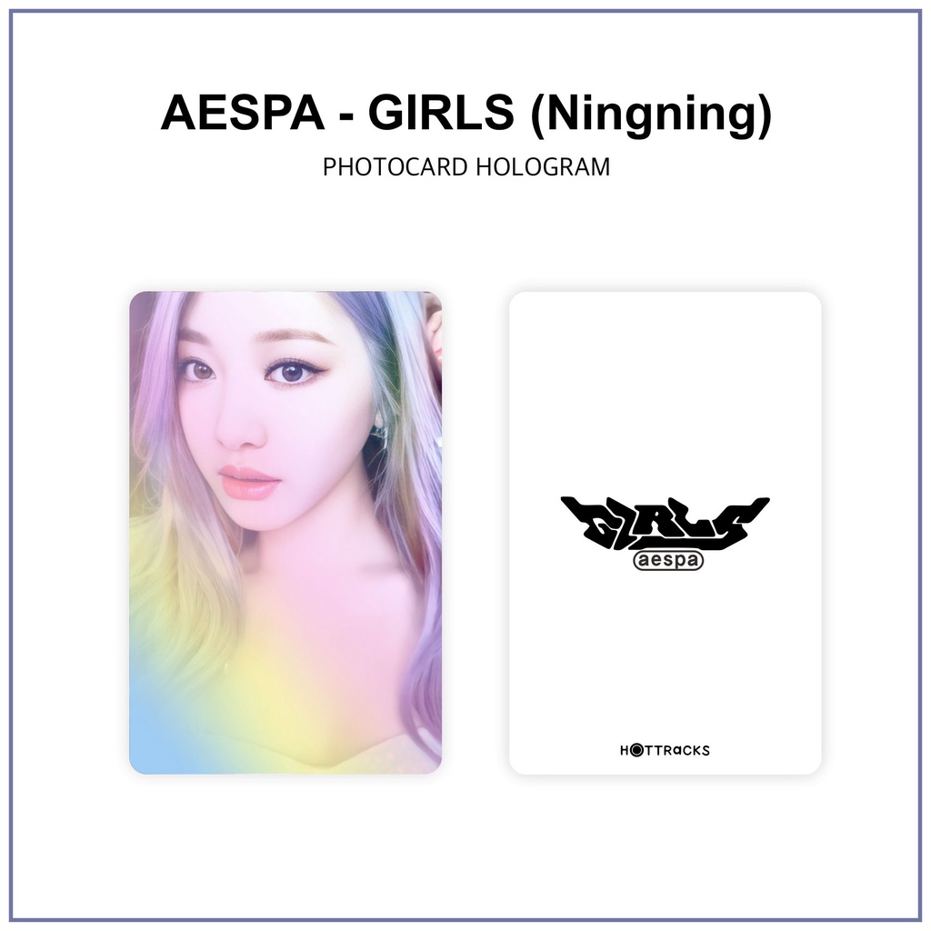 [SET] Photocard Hologram Aespa