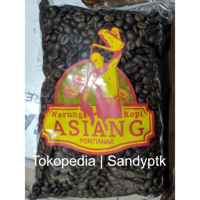

[ COD ] Biji Kopi Warung Kopi Warkop Asiang Khas Pontianak 500 gr - Exclusive TERLENGKAP Kode 1189