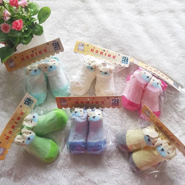 1 PC KAOS  KAKI  BAYI  HOKIKU 0 6 BULAN Shopee  Indonesia