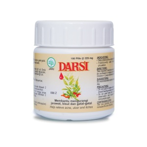 Obat jerawat - Darsi 100Pil