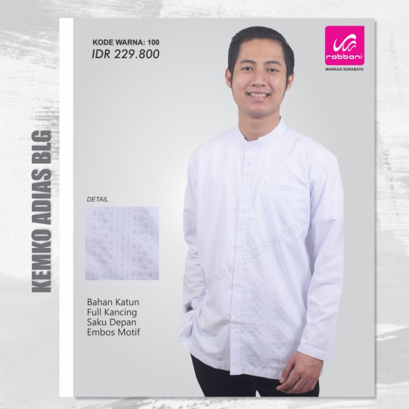 KEMKO RABBANI ADIAS BLG XXL SAJA