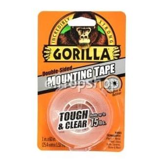

DOUBLE TAPE TOUGH & CLEAR GORILLA 2.5 CM