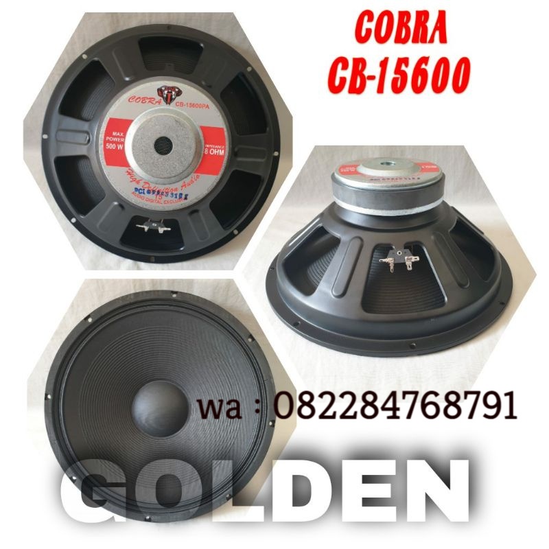 Speaker Component Cobra CB 15600 PA Woofer 15 inch Cobra CB15600PA