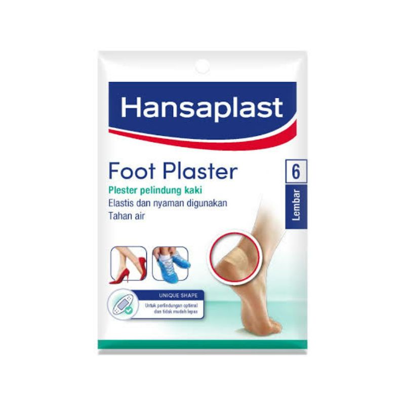 HANSAPLAST Foot Plester Isi 6 Lembar