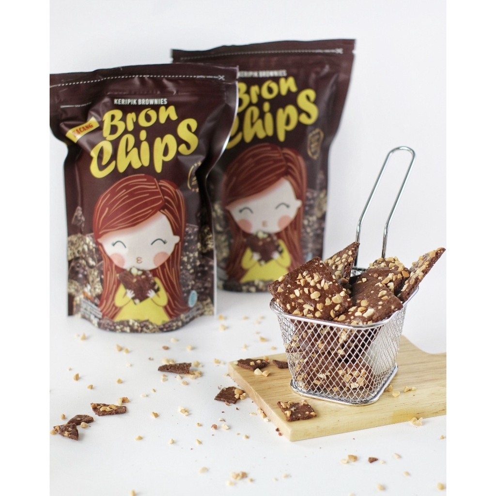 Brownies Bronchip  60gram / brownies / bronchips snack anak lemonilo bron chip