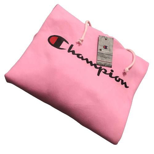 Jaket Sweater Hoodie SCRIPT CHAMP – Pink Edition Fashion Trendy Casual Pria Good Brand Quality Styli