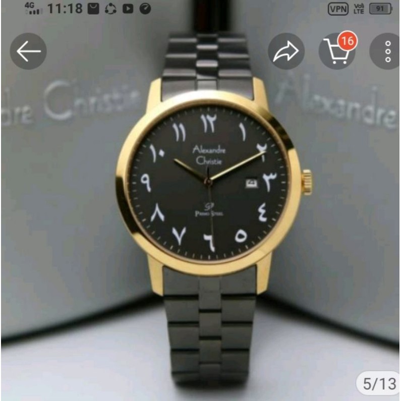 Alexandre Christie AC 1007 jam tangan pria