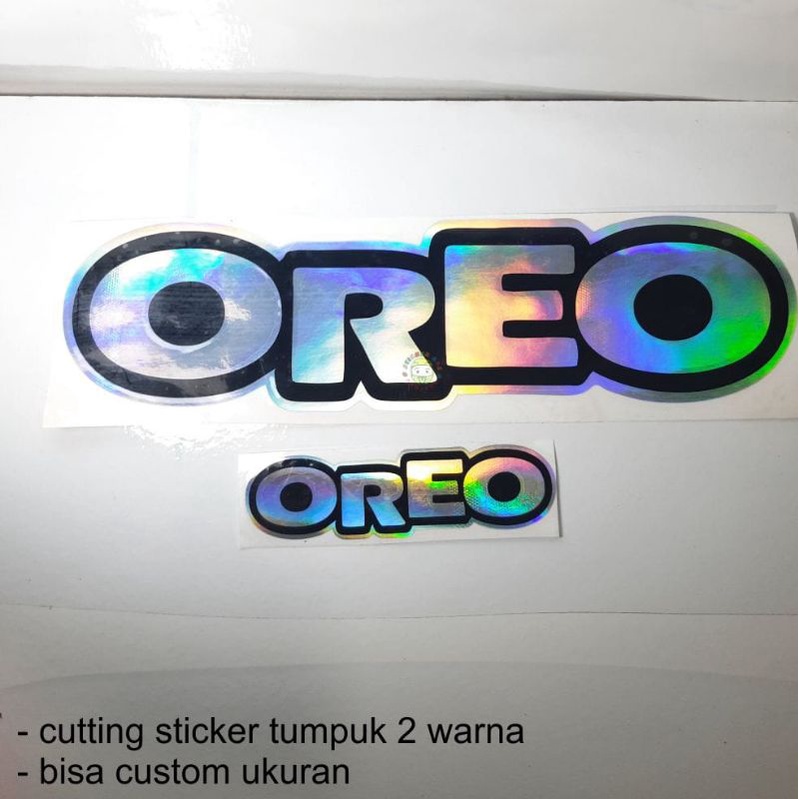 stiker motor cutting desain unik hologram bahan berkualitas tahan air