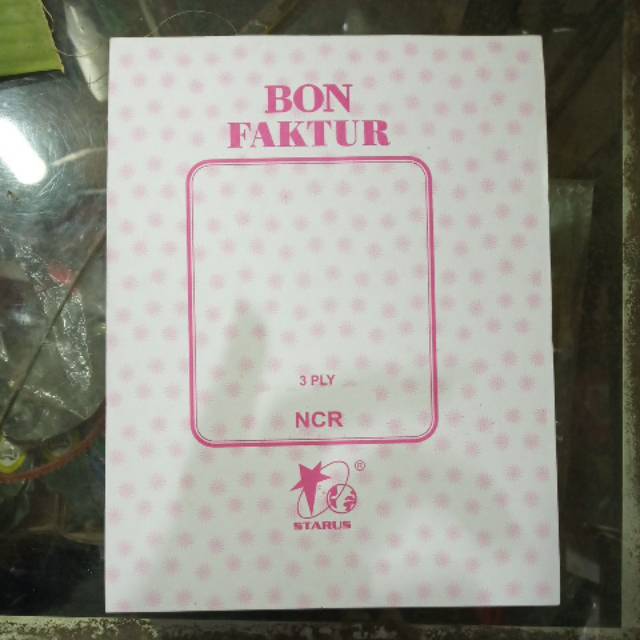 

Bon faktur kontan NCR rangkap 3 BESAR - JUMBO NCR standart - standar