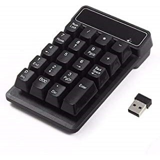 Numeric Wireless Keypad Keyboard Numeric Semi Mechanic High Quality