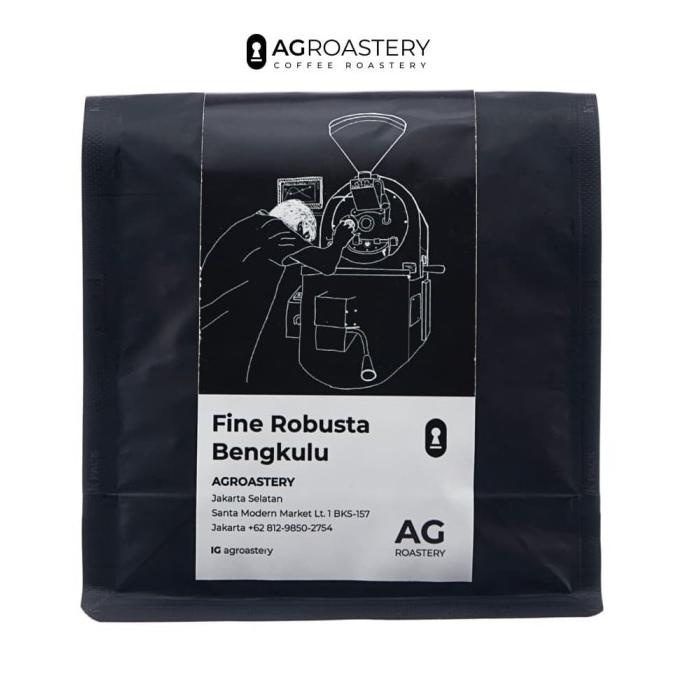 

[ COD ] Biji Kopi Fine Robusta Bengkulu Fresh Roasted / Freshroast | 200gram BOOM SALE Kode 205
