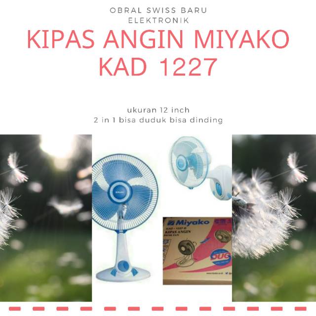 Kipas angin miyako kad 1227