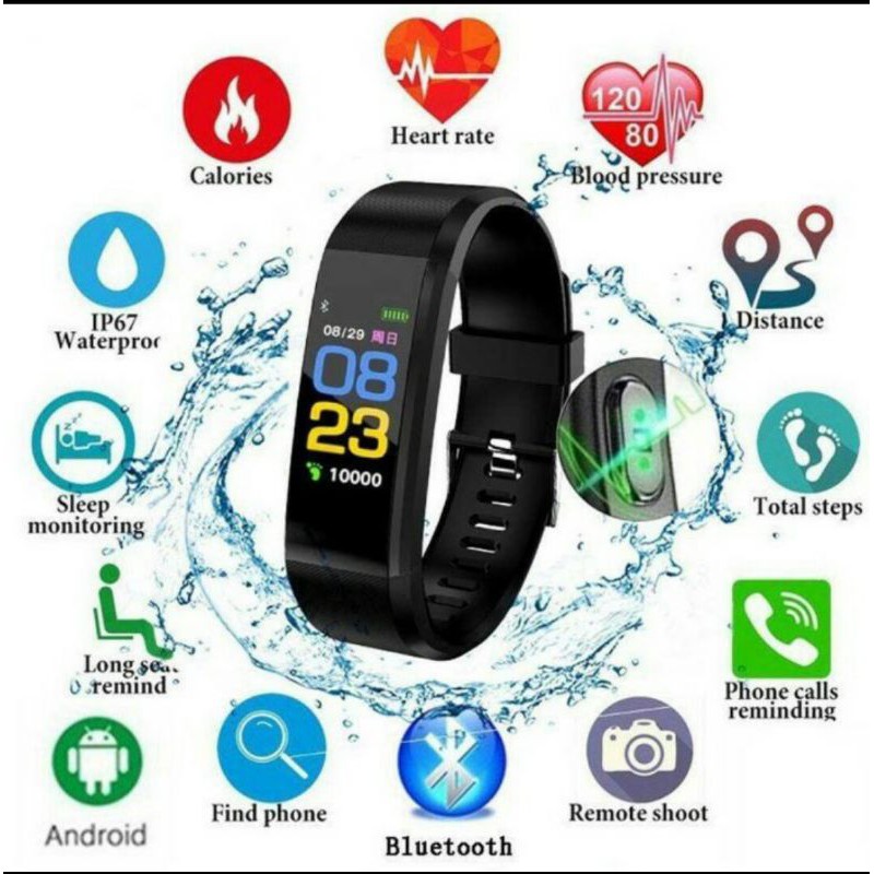 JAM TANGAN PINTAR M3 PLUS BV45 SMARTWATCH SMART WATCH M3 PLUS