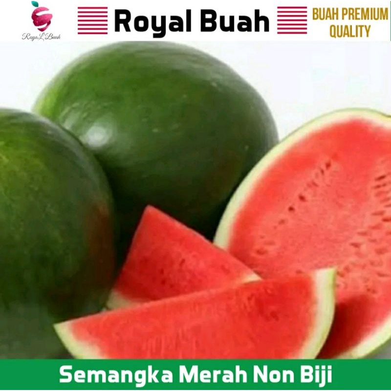 

Semangka Merah Non Biji +-4Kg