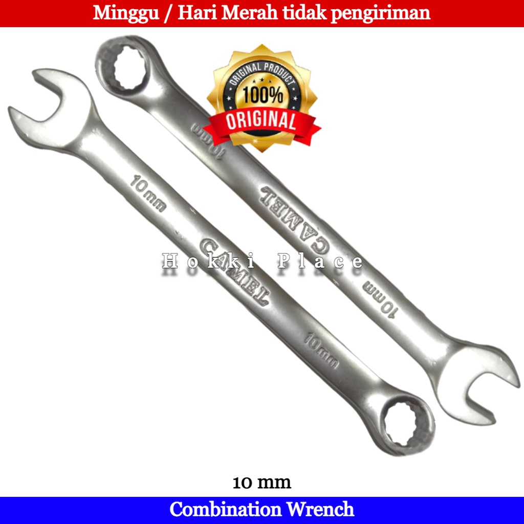 KUNCI RING PAS 10MM CAMEL.