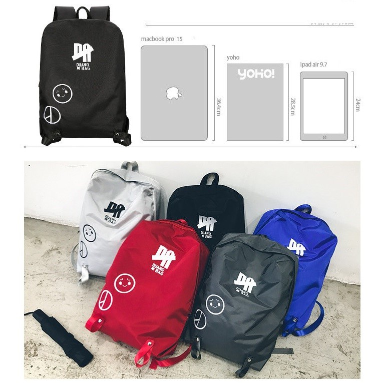 Backpack Tas Punggung Laptop Bag ABG Import Korea - JB333