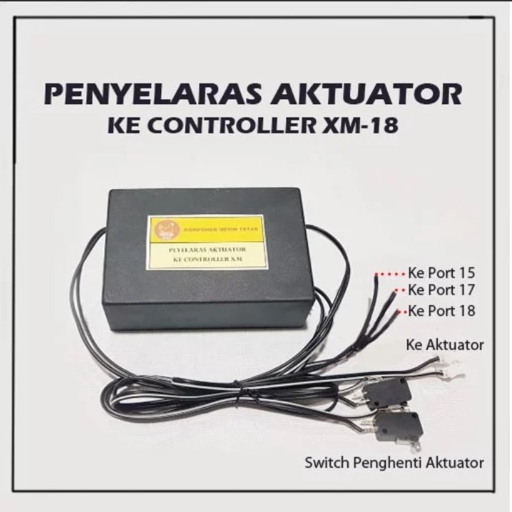 Penyelaras Aktuator Linear Actuator dengan Controller XM-18 Mesin Tetas Telur