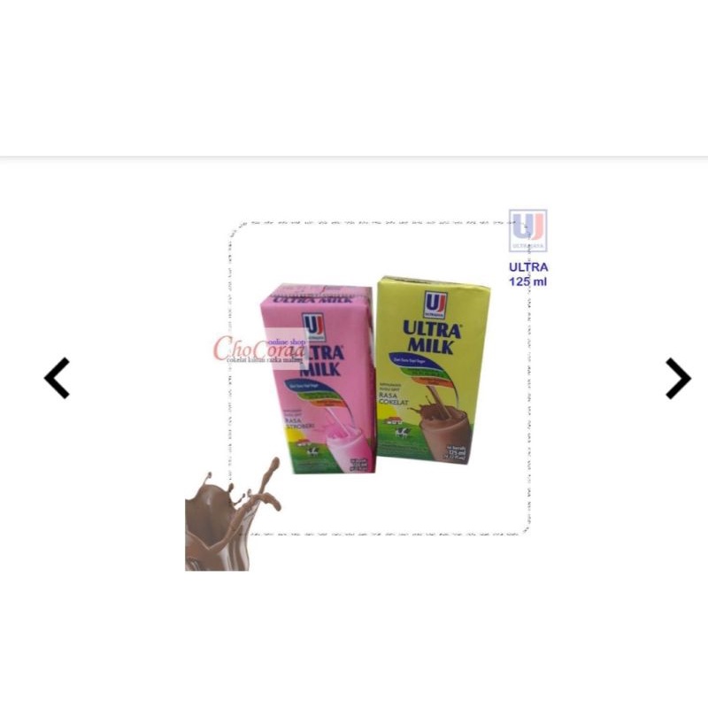 

SUSU ULTRA MILK 125 ML VARIAN RASA