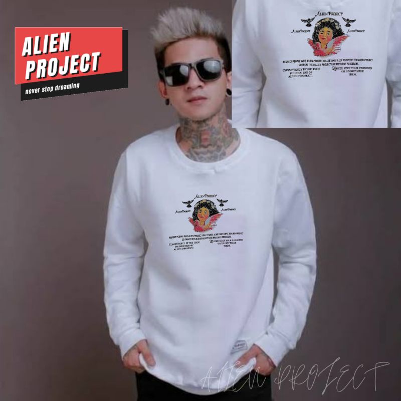 JAKET SWEATER HOODIE/CREWNECK PRIA/CREWNECK MONEY TALK NSA/CREWNECK HITAM/CREWNECK MURAHSWEATSHIRT ORIGINAL ALIEN PROJECT / CREWNECK PRIA / CREWNECK DISTRO / SWEATSHIRT SWEATER / TALK MONEY / CREWNEC / CREWNECK WANITA / CREWNECK COWOK