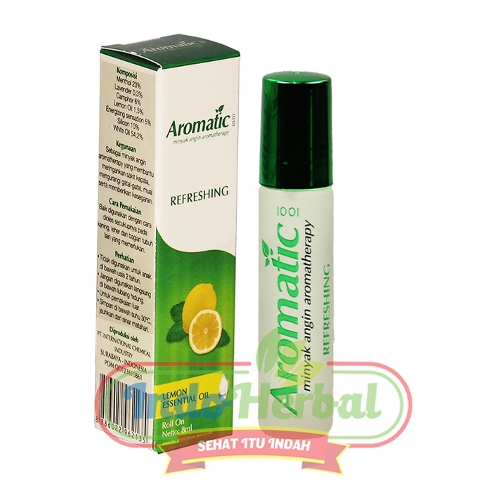 Minyak Angin Aromatherapy Roll On Aromatic 8 ml | Aromatic REFRESHING