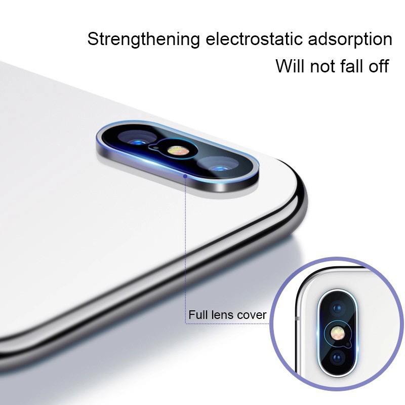 IPHONE X/IPHONE XS/IPHONE XS MAX Lensa camera protector/pelindung kamera belakang