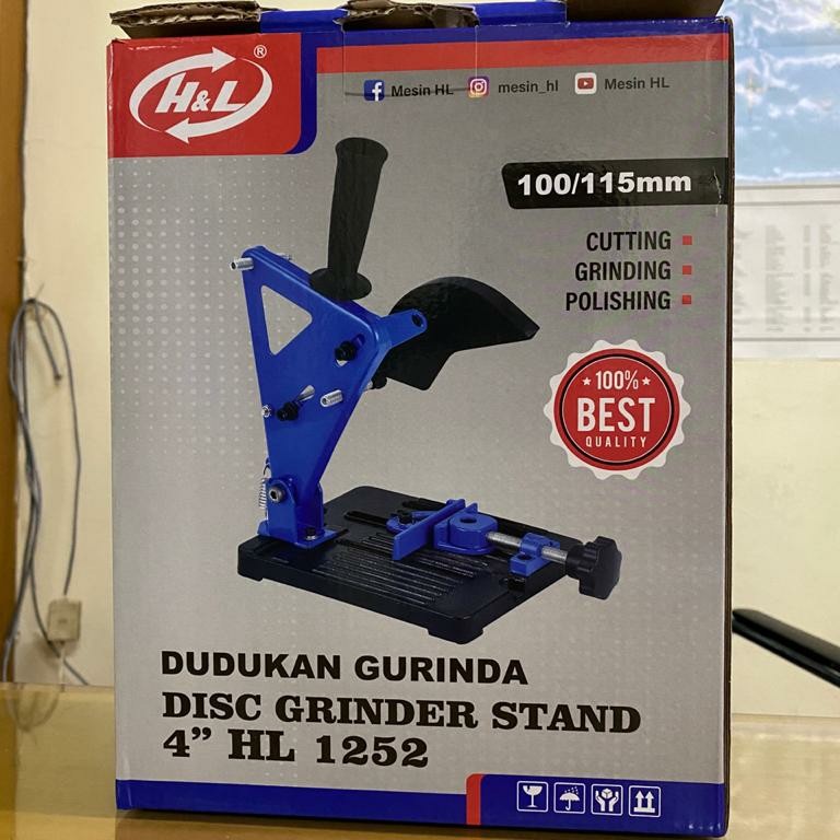 Grinder Stand Dudukan Gerinda Tangan 4 Inch H&amp;L 1252