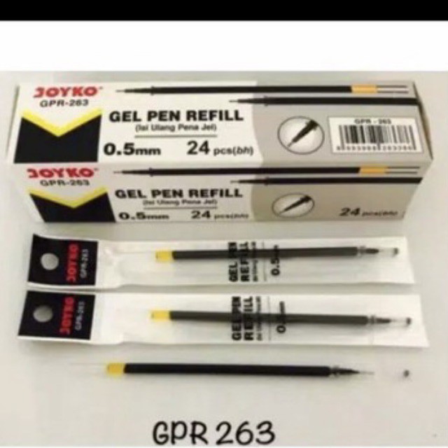 

[1 PCS ] Isi Pen Gel GPR 263 Gpr-263 / Refill Pulpen JOYKO