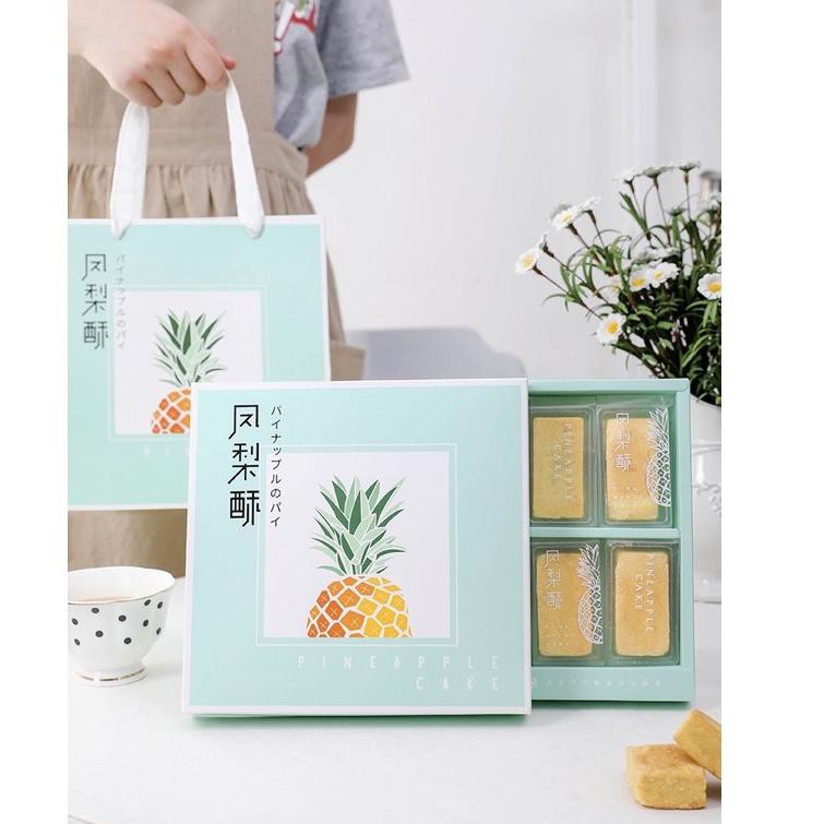 

&☑& ✄ BOX KOTAK NASTAR TAIWAN 1SET KOTAK + PAPER BAG TOSCA PINEAPLE Kirim||langsung