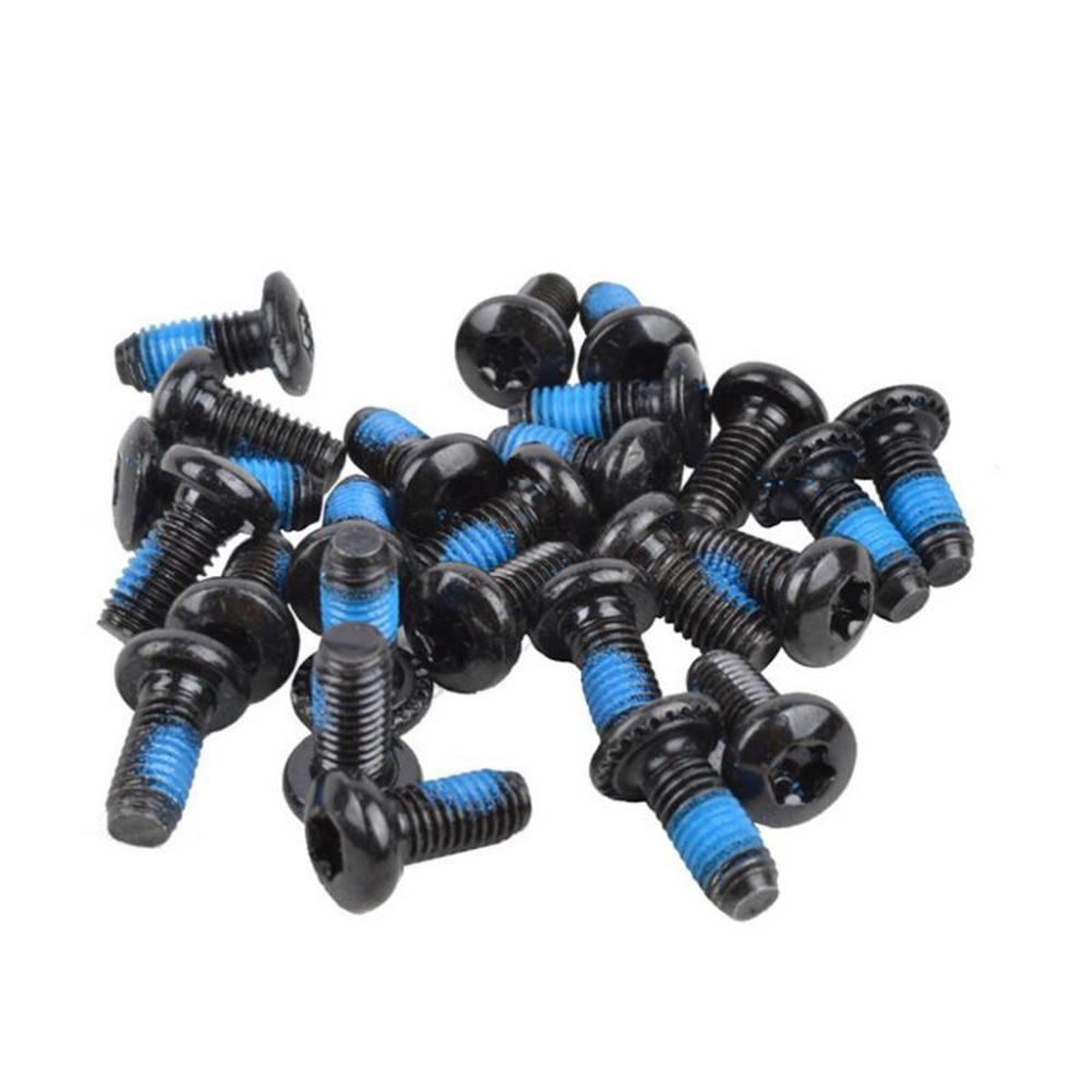 YGRETTE - 1Pcs 12mm  Baut Cakram sepeda Rotor Bicycle Disc Brake Bolts Mounting Screws T25 Head