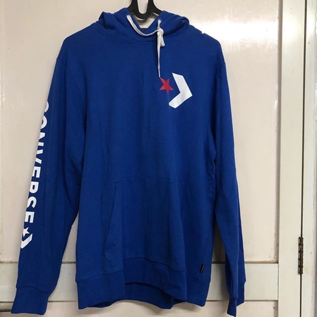 Hoodie Converse (Blue)