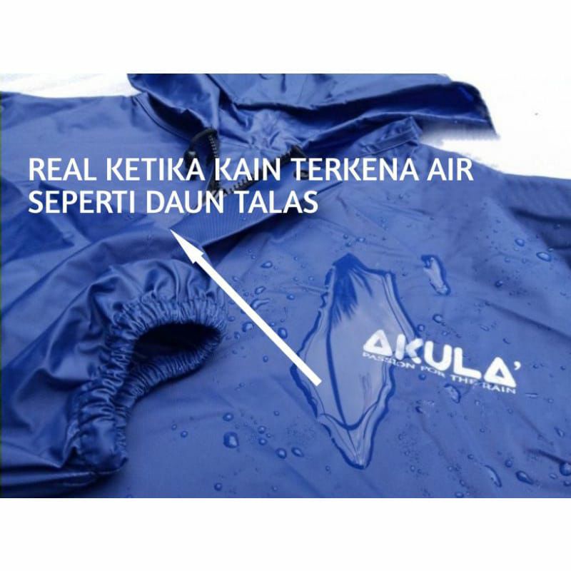 JAS HUJAN, RAINCOAT Pria Wanita Terbaik By AKULA Anti Rembes Mocca