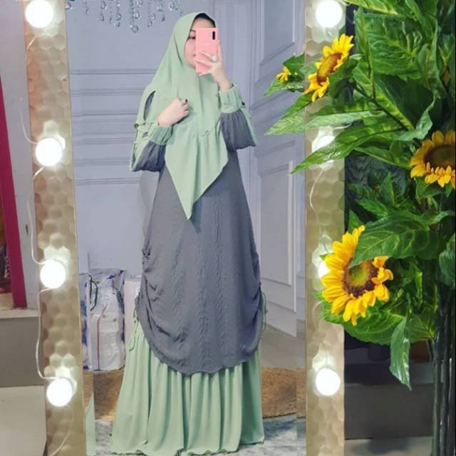 GAMIS SIMPLE TAPI TERLIHAT MEWAH EDISI LEBARAN