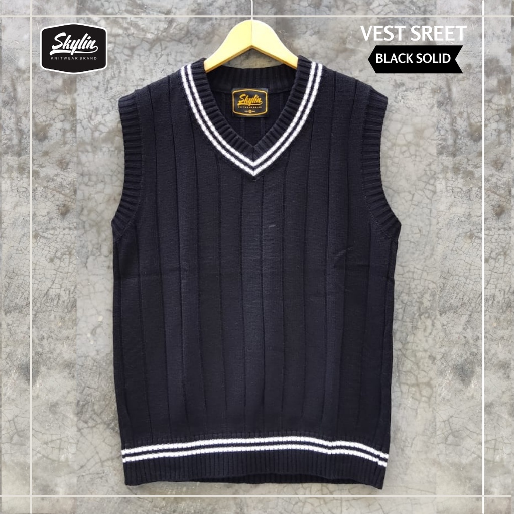 Vest Wool Premium  Rompi rajut Korean Style (READY STOCK)