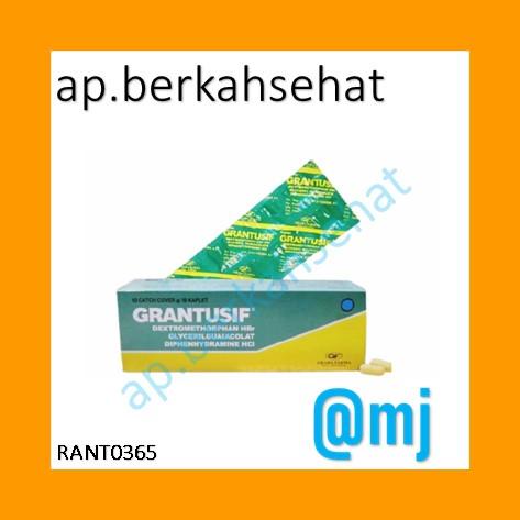 GRANTUSIF OBAT BATUK STRIP