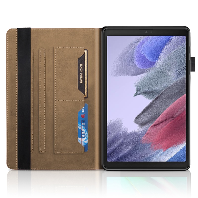 Flip Case Tablet Samsung Galaxy Tab A7 Lite 8.7 &quot;SM-T220 SM-T225 Motif Pohon 3D