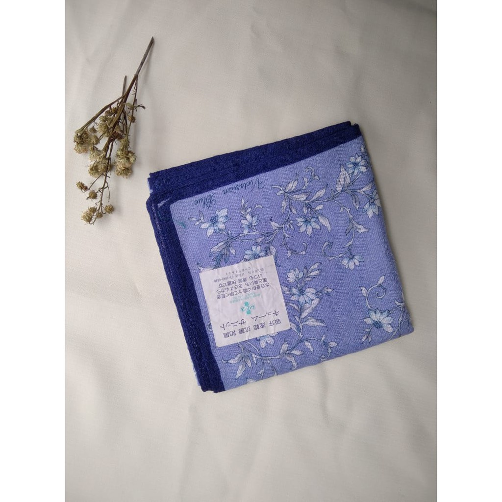 Sapu Tangan Unik Dan Cantik Biru Shopee Indonesia