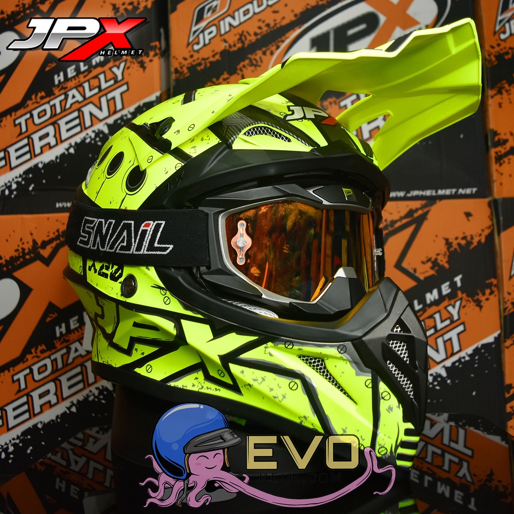 HELM JPX CROSS MOTIF TERBARU X20 TITAN