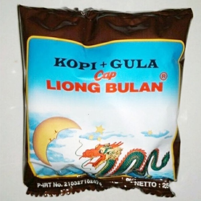 

Kopi tulen cap liong bulan 20 sachet kopi dan gula